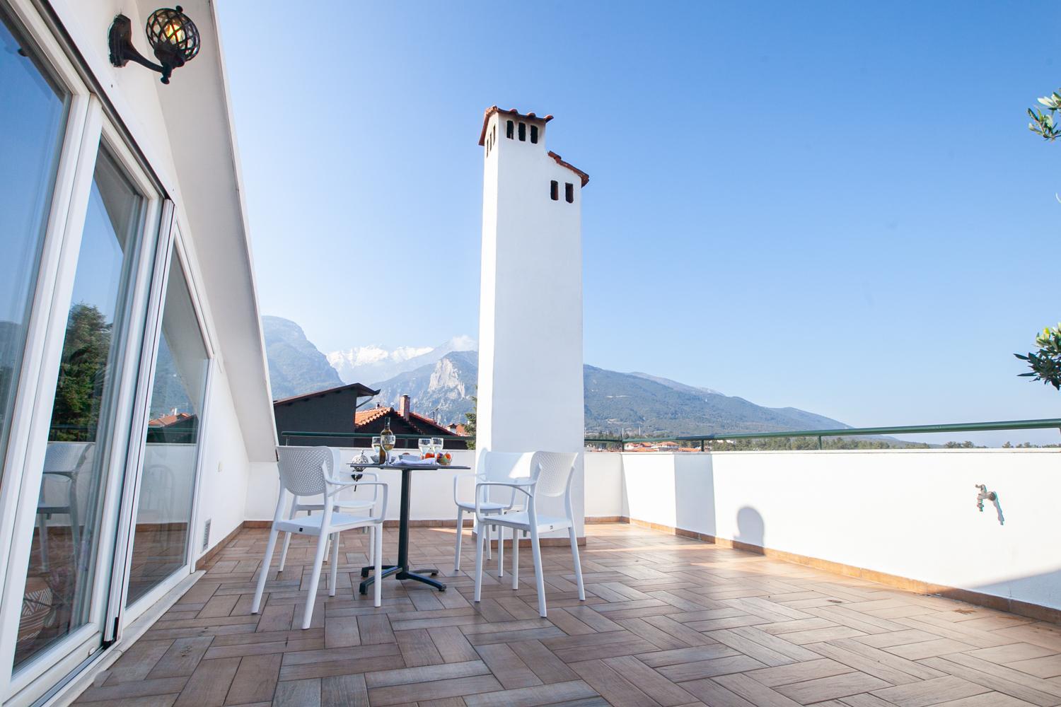 Rodon Apartment With Great View, Sauna And Jacuzzi Litochoro Exterior foto